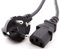 CARGADOR ESP Cable de Alimentacion Luz Red Corriente SCHUKO Ordenador Portatil PC Monitor Enchufe CPU LCD