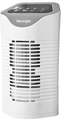 Spear & Jackson 38065 Air Purifier with HEPA & Carbon Filters, Air Cleaner for Allergies, Pollen, Pets, Dust, Smokers; Ionizer & Timer Function