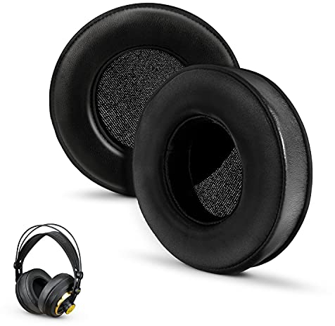 Runde Ersatz-Ohrpolster aus Schaumstoff von Brainwavz – geeignet für viele andere große Über-Ohr-Kopfhörer - Sennheiser, AKG, HifiMan, ATH, Philips, Fostex, Sony