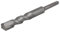 Sourcingmap 25mm Tip 200mm Long Chrome Steel Square Shank Masonry Hammer Drill Bit