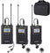 Wireless Lavalier Microphone Comica CVM-WM100 PLUS 16-Channel UHF Dual Wireless Lapel Mic System for Canon Nikon Sony Panasonic DSLR Camera,XLR Camcorder,Phone Vlog Interview(2TX+1RX)