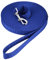 HAPPY HACHI Longe pour Chien, Laisse de Dressage pour Chien Longue Sangle en Nylon Mains Libre pour Chiens Chats Animal de Compagnie Promenade Arrimage Jogging (Bleu, 5m/15ft)