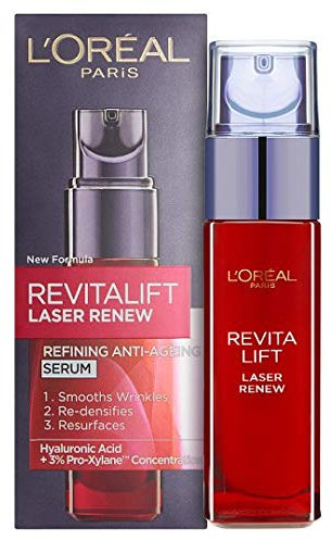 3 X L'Oreal Paris Revitalift Laser Erneuerung Anti-ageing Serum 30ml