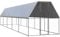 vidaXL Outdoor Hühnerkäfig 2x10x2m Verzinkter Stahl Hühnerstall Freilaufgehege