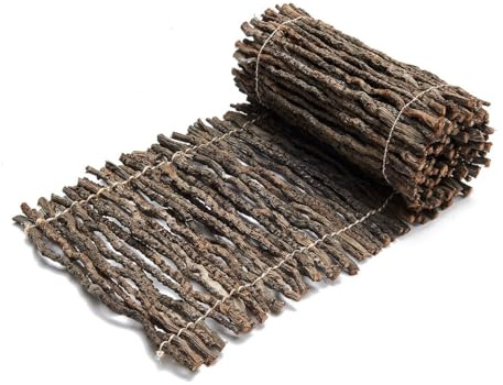 NaDeco Bowty-Tischläufer in Natur, in Zwei Größen wählbar | Kokos-Finger-Läufer | Tischläufer in Natur | Exotische Tischdekoration | Exotische Naturdeko, Größe:90 x 30cm