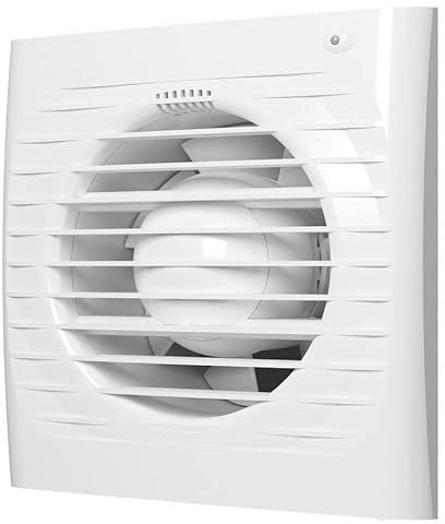 Przybysz Pull Cord 150mm Duct Size White Ventilation Fan Bathroom Air Flow Kitchen Extractor