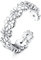 ORAZIO S925 Sterling Silber Zehenringe für Frauen Pfeil Unendlichkeit Vintage keltischen Knoten Gänseblümchen Blume stilvolle Zehenringe verstellbare Zehenband Ringe Sommer Strand Fuß Schmuck Set