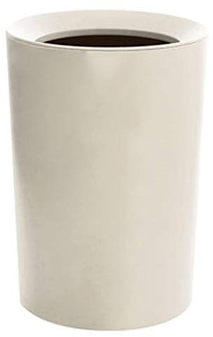 Poubelles de cuisine Poubelle en plastique à double couche Seau de rangement Nordic Creative Paper Basket Poubelle Panier en plastique (B)