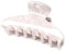 QinGoo Weiß Mittelgroß Acetat Haarklammer Klauen Haarspange Haarschmuck Elegant Haar-Accessoire für Medium Dick Mittel Haar 1 stück(8.5 * 4.5cm, White)