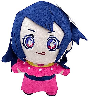 Oshi no Ko Hoshino Ai Figuren Plüsch, Anime-Cartoon-Plüsch, niedlich, weiche PP-Baumwolle, gefüllt, 45 cm, Peripheriegeschenk, Sammlerstück für Mädchen und Jungen (Hoshino Ai)