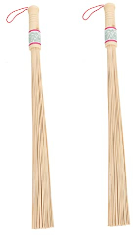 Healeved 2 Pièces Batteur En Bambou Masseurs Outils À Main Outils Ménagers Masseur Musculaire Du Corps De Poche Masseur Du Ventre Massage Du En Bois De Frappe Pour De