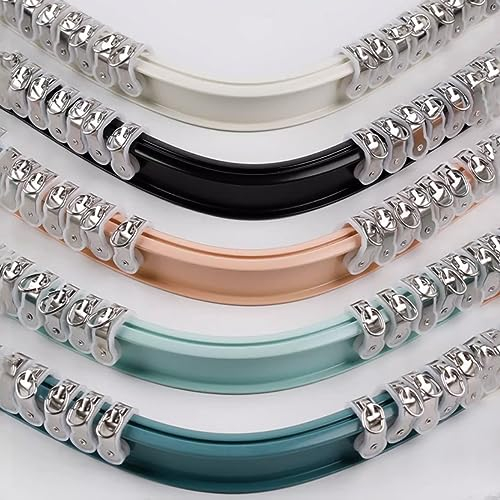 Bendable Curtain Rail Decke Und Wände, Flexible Curtain Rod 3 5 6m Schiebetür Schiene Gardinen Für Schräge Fenster, Gebogene Vorhangschiene Partition For Shower Window RV Room Divider Privacy
