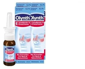 4 Packungen OLYNTH 0,1% für Erwachsene Nasendosierspray