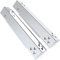 tuning-art GA28 Gasgrill Brennerabdeckung Edelstahl kompatibel mit Jamestown Knox 2-Brenner Gasgrills | Brennerschutz | Passgenau, Farbe:2er Set Chrom Bulle