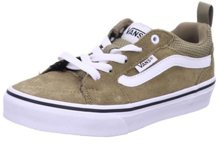Vans Youth's Filmore Sneaker, Suede/Canvas Olive, 3 UK