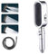 Doodle filtersonic 3 in 1 duschkopf Hochdruck Duschkopf mit Filter, 3Funktions Duschkopf mit Stopptaste und 1,5 Meter Schlauch