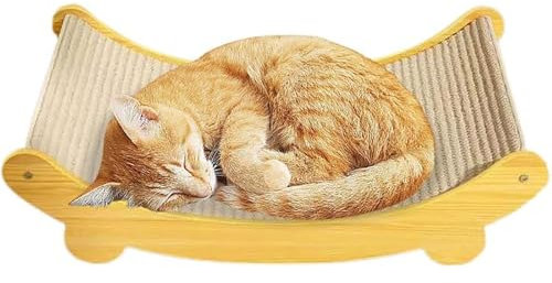 Katzen Kratzbrett Kratzlounge Kratzteppich Katze: Sisalbett und Brett Zum Wiederverwendbares Kratzmatte Lounge Katzensofa Kratz Kratzbretter Teppich (39 * 32cm)