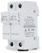 DEWIN PV Sicherungshalter, Feinsicherungshalter Hutschiene Sicherungssockel für 10x38mm Sicherung 2P 32A DC 1000V