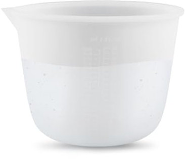 YZROHYI Tasse à Mesurer en Silicone 1000 ml,Gobelet Doseur pour Resine Epoxy,Verre Doseur Silicone Avec échelle,Verre Mesureur Grand,Bol Doseur Peinture,Tasses Mélanger,Coupelle de Melange Epoxy