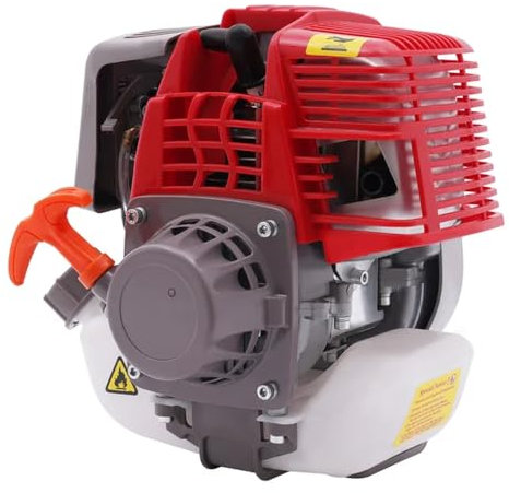 Moteur à Essence 4 Temps 31CC, Cylindre Unique, démarrage par Traction, Compatible avec Les tondeuses à Gazon agricoles et Les Pompes à Eau