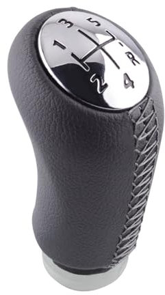 Palanca de cambios 5 para speed Perilla de Cambio de Marchas Cabeza de Palanca Manija de Palanca de Cambio de Marchas de Coche Universal para RENAULT para Laguna para Megane 2 para Clio 3 para Scenic