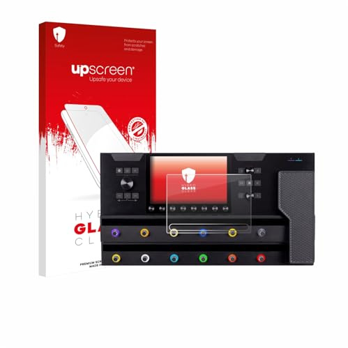 upscreen Schutzglas für Line 6 Helix Stadium XL | Transparenter Displayschutz Made in Germany Klare 9H Schutzfolie Glas-Folie Montage-Set Anti-Fingerprint