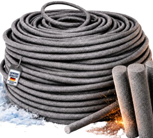 Schwerthöffer PE Rundschnur 8 mm x 10 m – Hinterfüllschnur für Fugen | Geschlossenzelliger PE-Schaum, wasserabweisend – spart Dichtstoff und sorgt für die richtige Fugentiefe