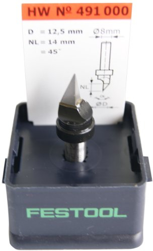 Festool Fresa para placas de pladur HW S8 D12,5/45°