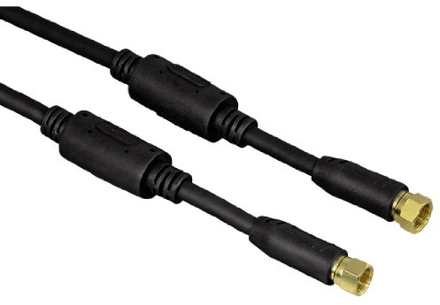 Hama SAT-Anschlusskabel (F-Stecker auf F-Stecker, 100dB, 3m)