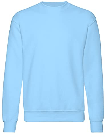 Fruit of the Loom Herren 62-202-0 Sweatshirt, himmelblau, M