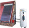 KIT PANNELLO SOLARE TERMICO 250 LT O 500 LT CIRCOLAZIONE FORZATA HEAT PIPE PRESSURIZZATO DOPPIA SERPENTINA (250 Litri)