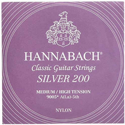 Hannabach Klassikgitarrensaiten Serie 900 Medium-High Tension Silver 200 - A5w - 9005MHT