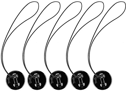 Sametop Adhesive Camera Tethers Safety Leash Compatible with GoPro Hero 13, 12, 11, 10, 9, 8, 7, 6, 5, 4, Session, 3+, 3, 2, 1, Hero(2018), Fusion, Max and Most Action Cameras (5 Pack)