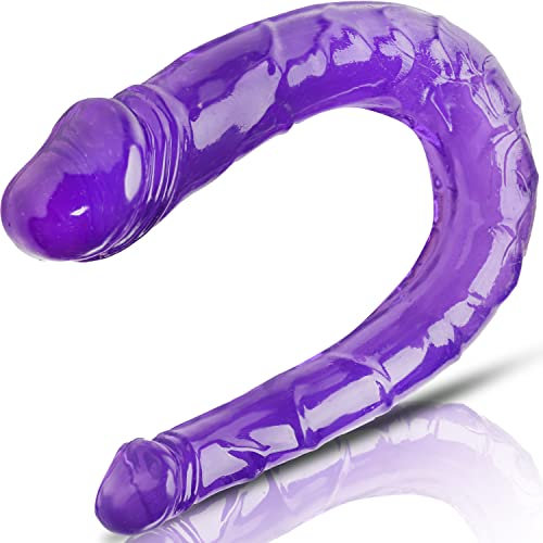 Doble dildo Juguetes eróticos para sexo para parejas: Dildo anal Double dildo Dildo xxl Pene gigante Sex toys Doble penetración Penes enormes Didlo sexual Juguetes sensuales para pareja D28