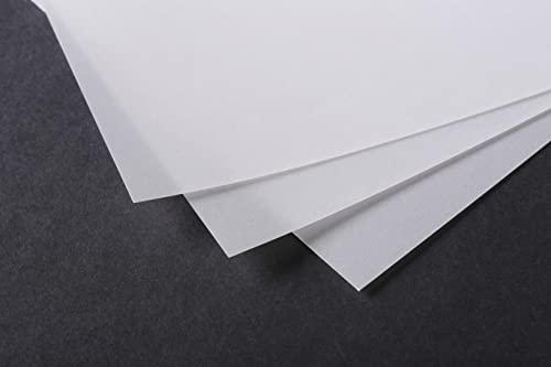Clairefontaine 975123C Ries Transparentpapier (DIN A4, 21 x 29,7 cm, 100 Blatt, 180 g, ideal für technische Zeichnen) transparent Durchsichtig