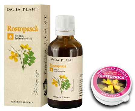 Transvital Schöllkraut Tinktur / 50 ML. Creme mit Extrakt aus Schöllkrautpulver / 30 ml.