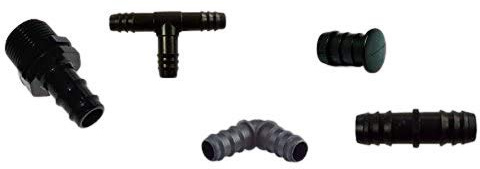 acquaverde Kit RACCORDERIA RACCORDI Misti per Tubi da 20 MM A INNESTO PN4