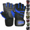 MRX Gewichtheber-Handschuhe für Herren, Workout-Handschuhe, Handgelenkstütze, Gewichtheben, Fingerlose Fitness-Handschuhe Männer | Workout-Gym-Zubehör Männer, Gymnastik, Kraftdreikampf