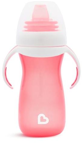 Munchkin® Gentle™ Transition Sippy Cup with Trainer Handles, 10 Ounce, Pink