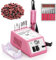 Nail Drill Machine, Professional Manicure Nail File Kit 20000rpm Acrylic Gel Nails Polishing Tool Drills for Home and Salon Use