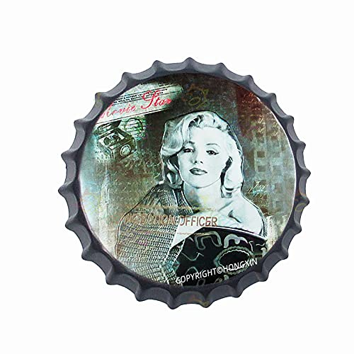 Beer Bottle Caps Vintage Metal sign Home Decor UP GIRL Motor Oil Car 66 Highway Man Cave Beer Garden Accessories 12 Inches A0716-29