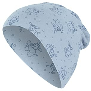 Sterntaler Jungen Gots Slouch-beanie Mütze, Hellblau, 47 EU