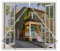 Fenster-Fliegengitter Mit Reißverschluss 110x110cm Mit Klettvorhang Moskitonetzfenster aus Mesh DIY Fliegengitter für Fenster Erker, Weiß