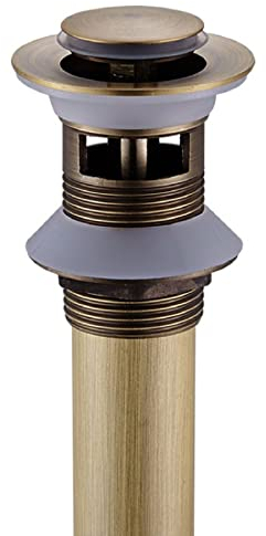 Europäisches Retro-Abtropfgestell mit Presse, Messingmaterial, Antik-Abtropfgestell, Bronzefarbe, X03-F Antik-kleines Abtropfgestell (mit Loch)