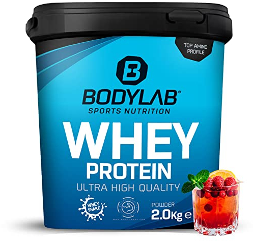 Bodylab24 Whey Protein Pulver, Fruchtmix, 2kg