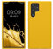 kwmobile Cover per Samsung Galaxy S22 Ultra Custodia - Back Case per Smartphone in Silicone TPU - Protezione Gommata - giallo radiante