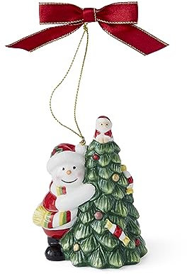 Spode Weihnachtsbaumschmuck, Mehrfarbig, Höhe 9 cm