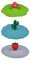 3 Pcs Silicone Glass Cup Covers Reusable Anti-dust Cup Covers Cartoon Coffee Mug Lid Covers for Tea Beer Wine Glass