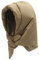 ZLYC Damen Winter Sturmhauben Stricken Winddicht Daunen Beanie Mütze(Einfarbig Khaki)