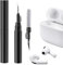 ICARER Clean Kit für AirPods 4 2024 AirPods Pro 2/Pro AirPods 2/3, 3 in 1 Multifunktions Kopfhörer Reinigungsset Werkzeug Weiche Bürste Beflockungsschwamm für AirPods iPhone Kamera Tastatur-Schwarz